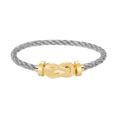 [Solara Jewelry]CHANCE LARGE 8 FIGURE BUCKLE NO DIAMOND BRACELET GOLD