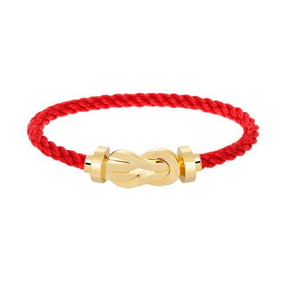 [Solara Jewelry]CHANCE LARGE 8 FIGURE BUCKLE NO DIAMOND BRACELET GOLD