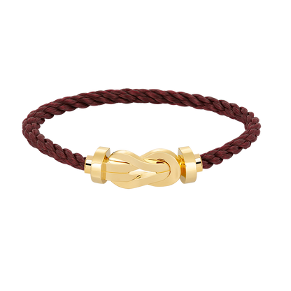 [Solara Jewelry]CHANCE LARGE 8 FIGURE BUCKLE NO DIAMOND BRACELET GOLD