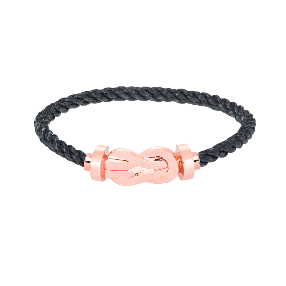 [Solara Jewelry]CHANCE LARGE 8 FIGURE BUCKLE NO DIAMOND BRACELET ROSE GOLD