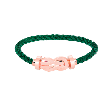 [Solara Jewelry]CHANCE LARGE 8 FIGURE BUCKLE NO DIAMOND BRACELET ROSE GOLD