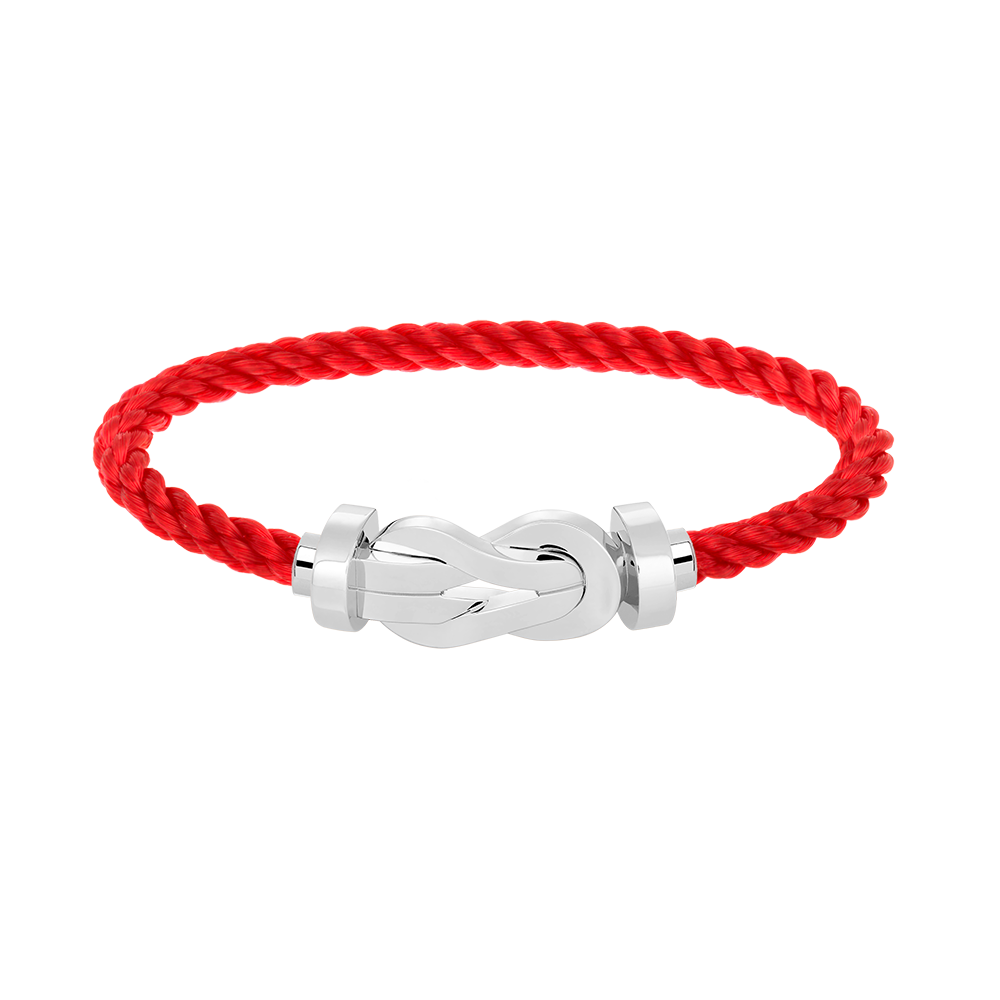 [Solara Jewelry]CHANCE LARGE 8 FIGURE BUCKLE NO DIAMOND BRACELET SILVER
