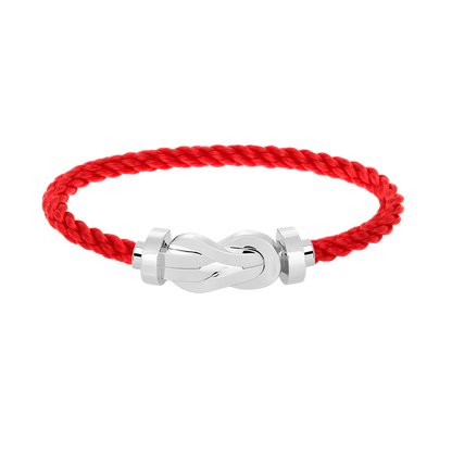 [Solara Jewelry]CHANCE LARGE 8 FIGURE BUCKLE NO DIAMOND BRACELET SILVER