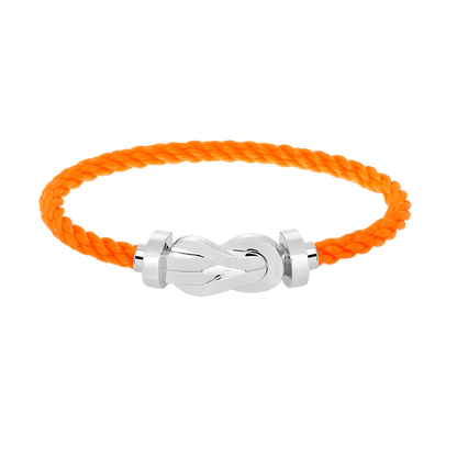 [Solara Jewelry]CHANCE LARGE 8 FIGURE BUCKLE NO DIAMOND BRACELET SILVER