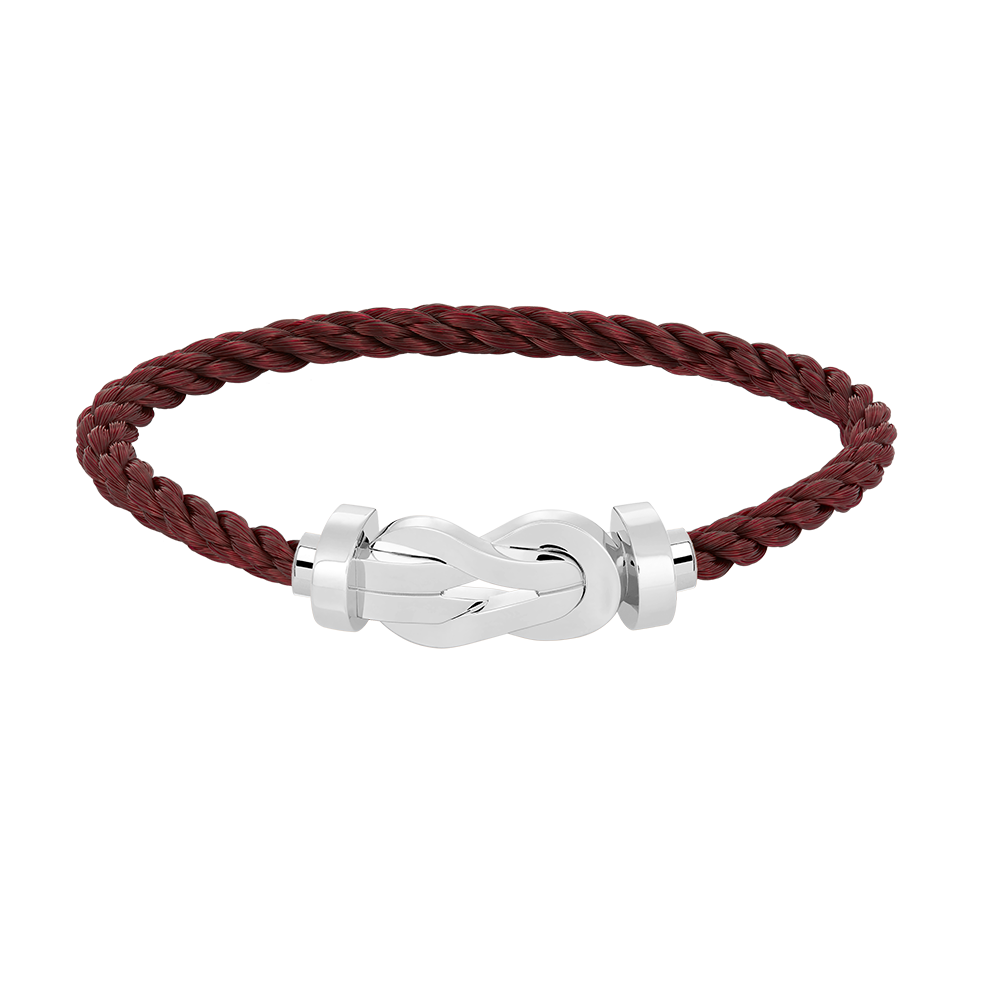 [Solara Jewelry]CHANCE LARGE 8 FIGURE BUCKLE NO DIAMOND BRACELET SILVER