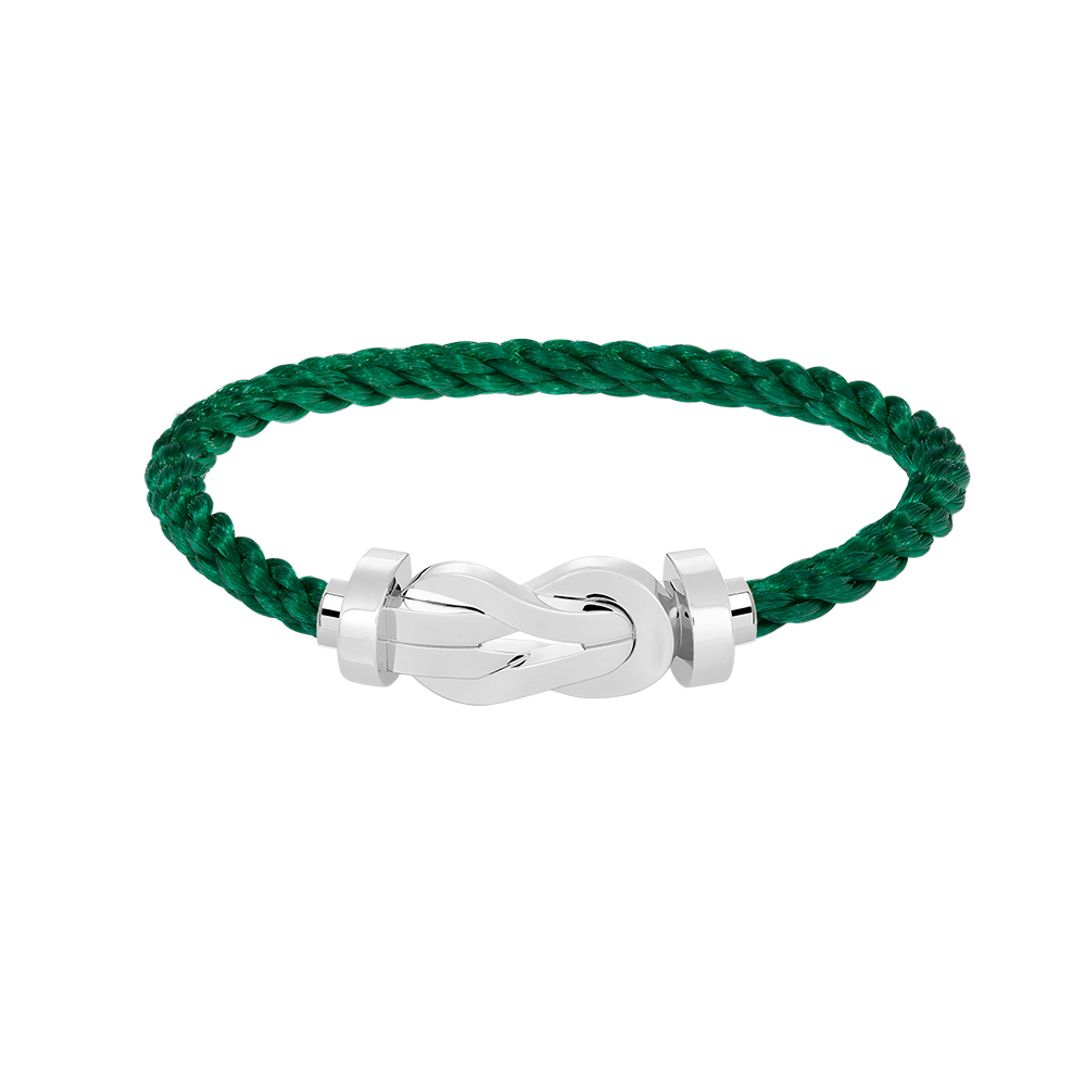 [Solara Jewelry]CHANCE LARGE 8 FIGURE BUCKLE NO DIAMOND BRACELET SILVER