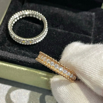 [Solara Jewelry]PERLEE DIAMOND SILVER RING