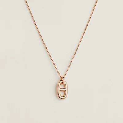 [Solara Jewelry]HM PIG NOSE NECKLACE