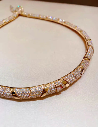 [Solara Jewelry]HAUTE COUTURE GOLD SERPENTI NECKLACE