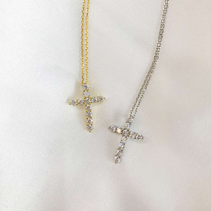 [Solara Jewelry]Unique Cross Shape Necklace