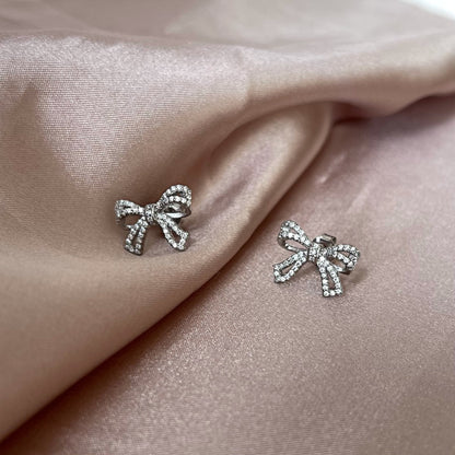 [Solara Jewelry]Dainty Bow Shape Earrings