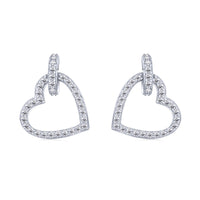 [Solara Jewelry]Dainty Heart Shape Earrings