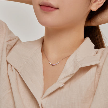 [Solara Jewelry]Dazzling Rainbow Necklace
