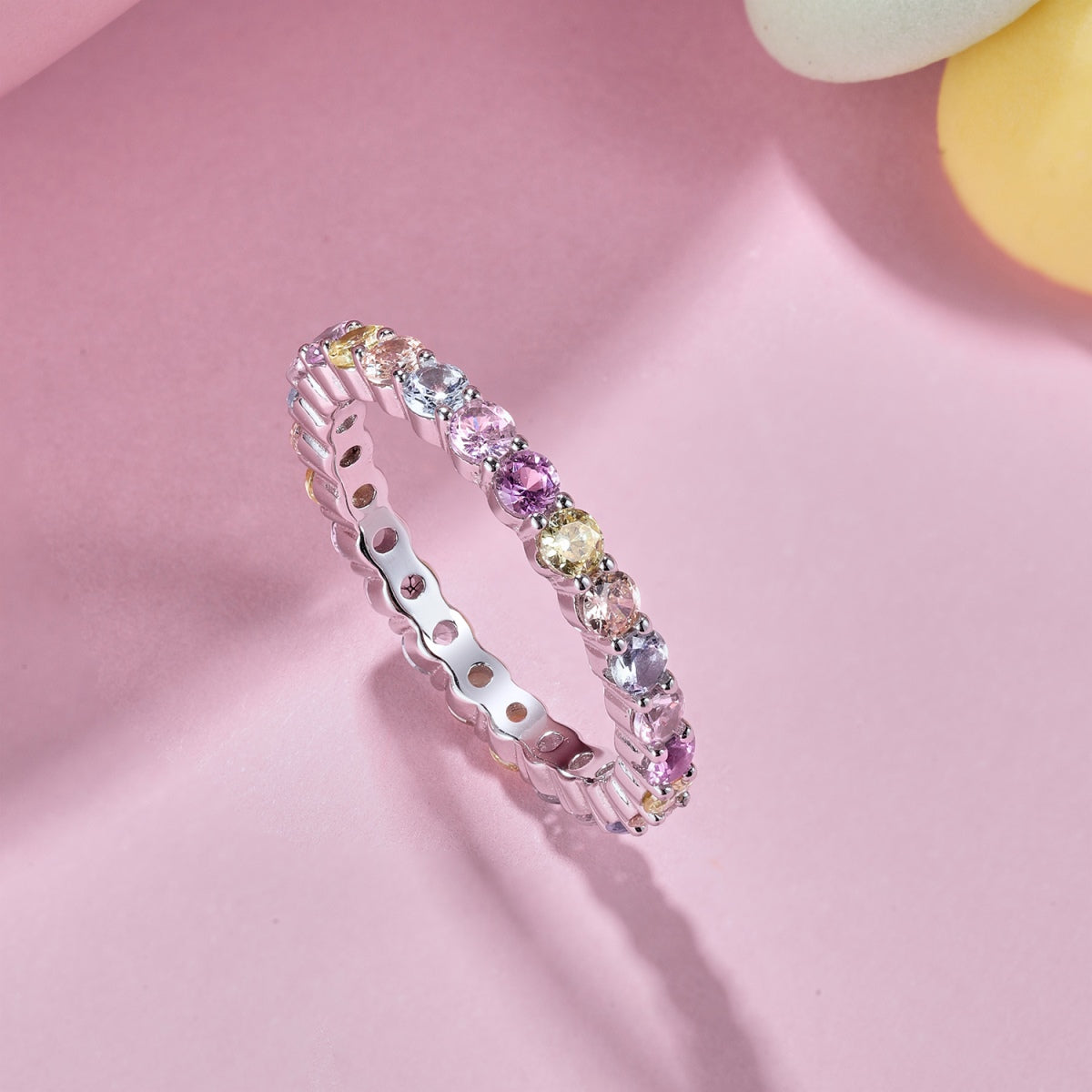[Solara Jewelry]Dazzling Resplendent Round Cut Party Ring