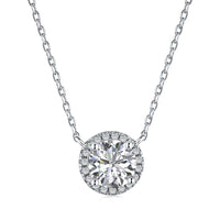 [Solara Jewelry]Luxurious Round Cut Necklace