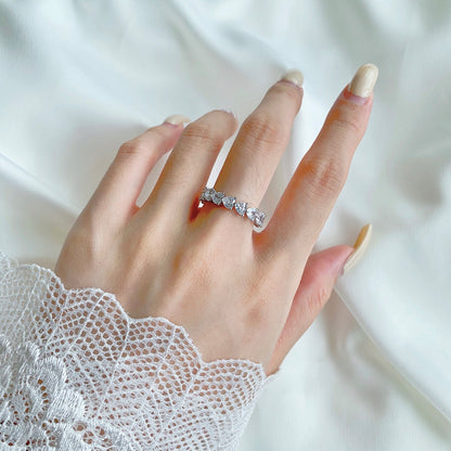 [Solara Jewelry]0.25 Carat Radiant Romance Heart Cut Lover Ring