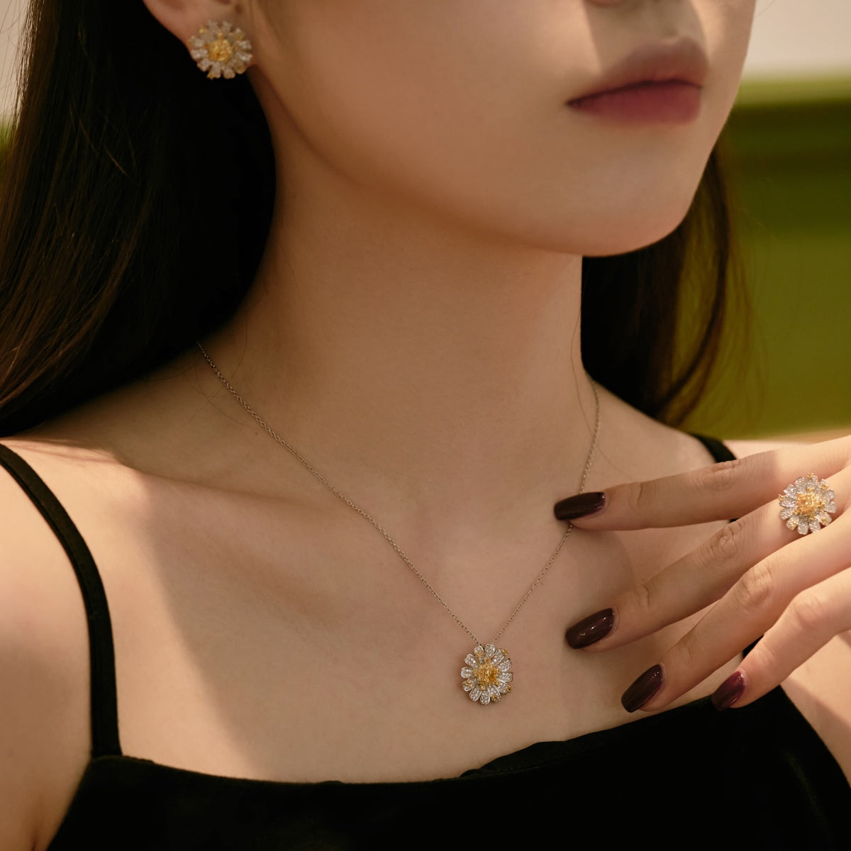 [Solara Jewelry]Exquisite Daisy Necklace