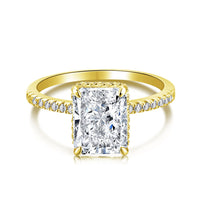 [Solara Jewelry]4.0 Karat Luxuriöser Verlobungsring