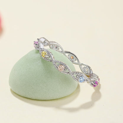[Solara Jewelry]Elegant Energetic Round Cut Daily Ring