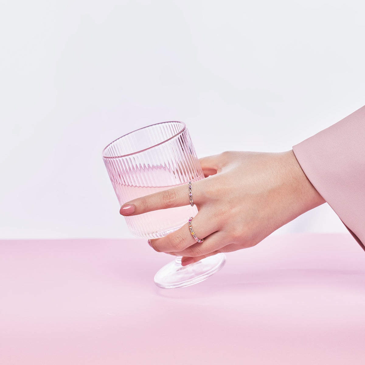 [Solara Jewelry]Elegant Energetic Round Cut Daily Ring