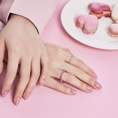 [Solara Jewelry]Elegant Energetic Round Cut Daily Ring