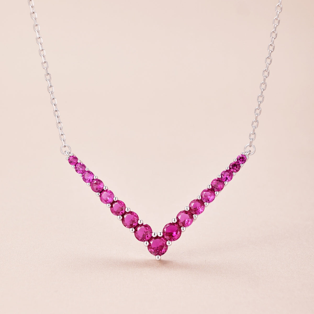 [Solara Jewelry]Ornate Round Cut Necklace