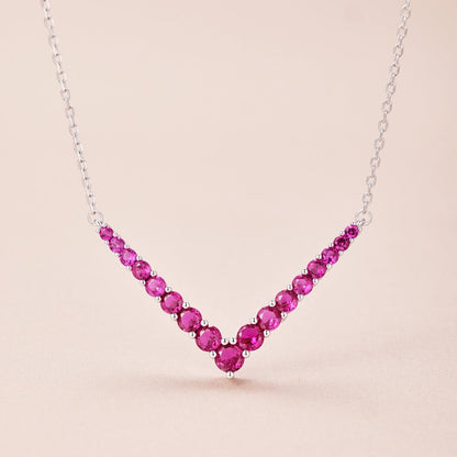 [Solara Jewelry]Ornate Round Cut Necklace