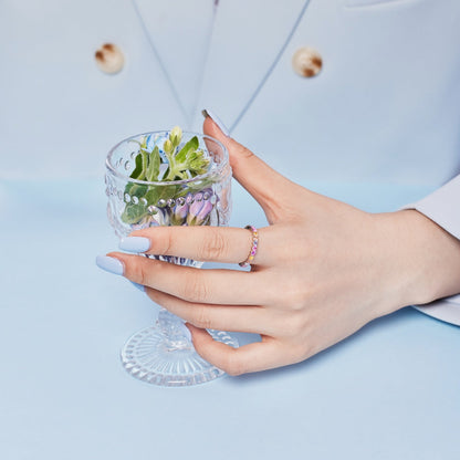 [Solara Jewelry]Dazzling Resplendent Round Cut Party Ring