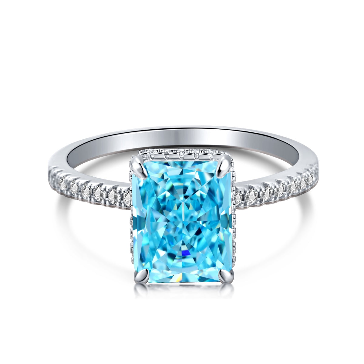 [Solara Jewelry]4.0 Carat Luxurious Engagement Ring