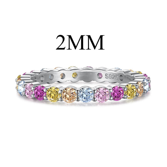 [Solara Jewelry]Elegant Vivid Round Cut Daily Ring