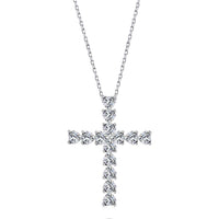 [Solara Jewelry]Radiant Cross Shape Necklace