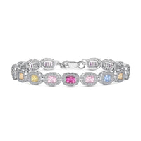 [Solara Jewelry]Exquisite Ornate Emerald Cut Daily Bracelet