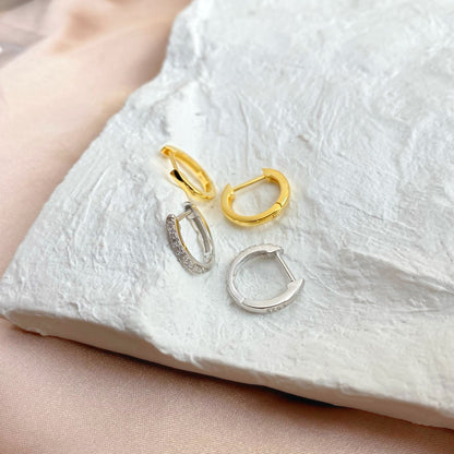 [Solara Jewelry]Circle Versatile Earrings