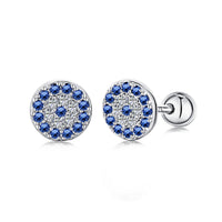 [Solara Jewelry]Devil's Eye Ear Bone Nail Earrings