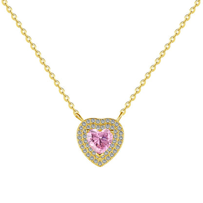 [Solara Jewelry]Exquisite Heart Shape Necklace
