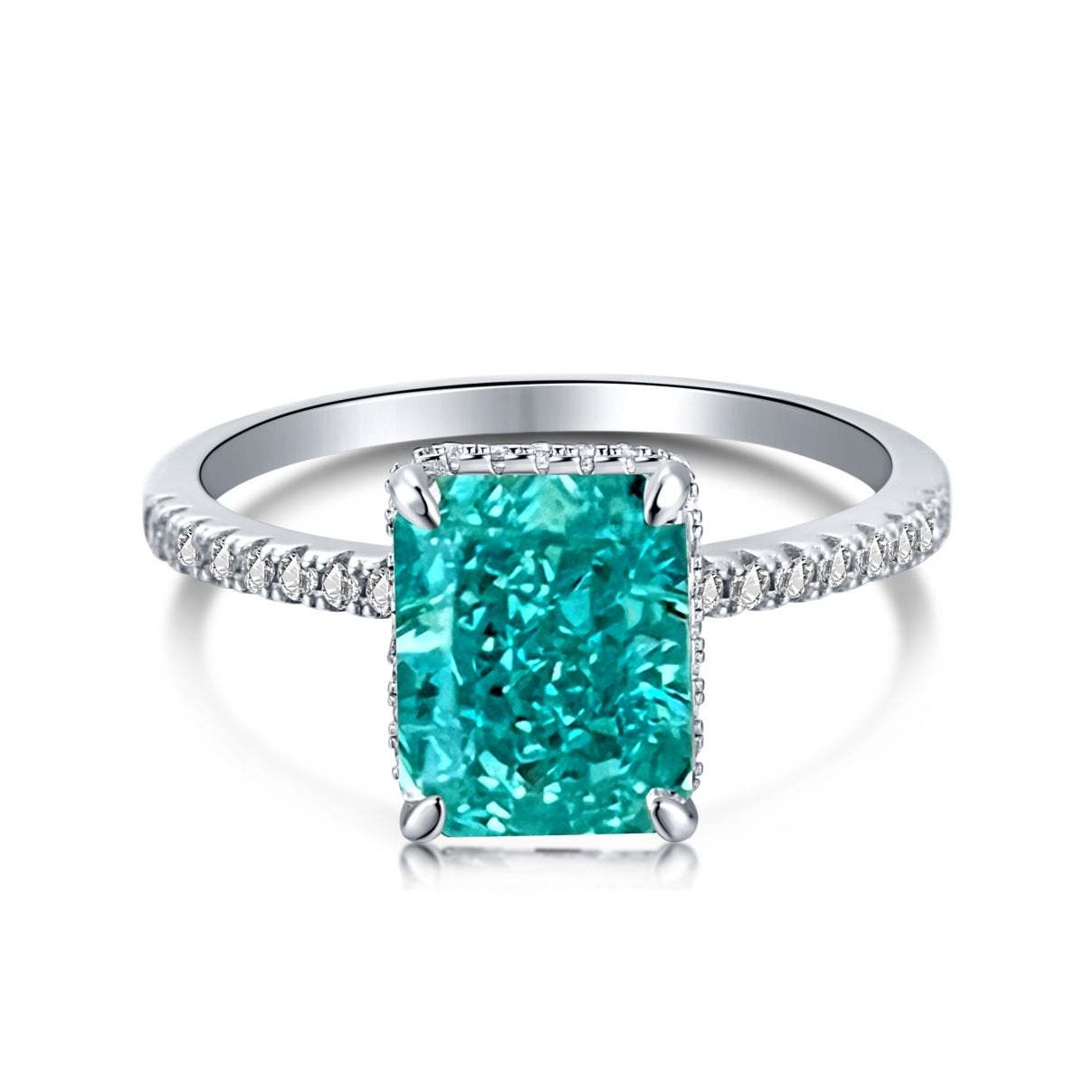 [Solara Jewelry]4.0 Carat Luxurious Engagement Ring