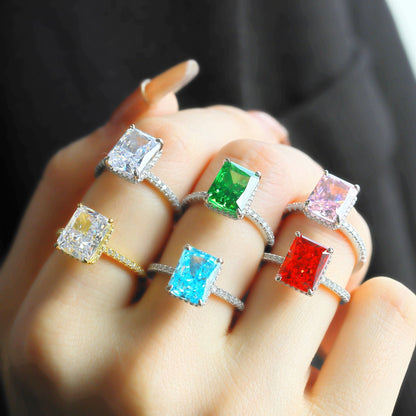 [Solara Jewelry]4.0 Carat Luxurious Engagement Ring