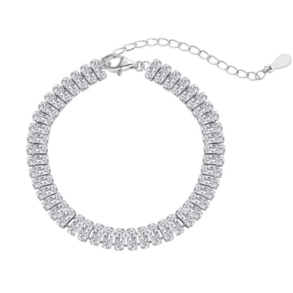 [Solara Jewelry]Exquisite Emerald Cut Daily Bracelet