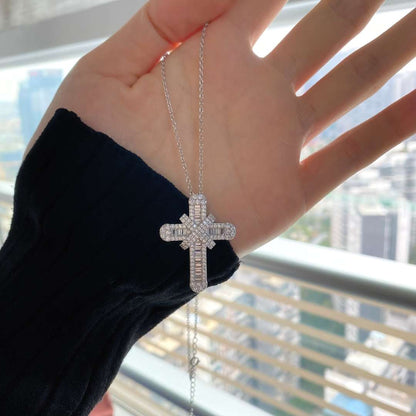 [Solara Jewelry]Gypsophila With Dimonds Necklace