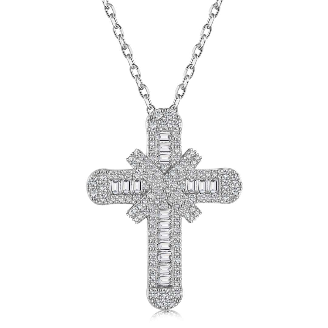 [Solara Jewelry]Gypsophila With Dimonds Necklace