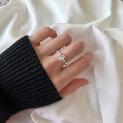 [Solara Jewelry]0.75 Carat Luxurious Vibrant Elongated Cushion Cut Daily Ring