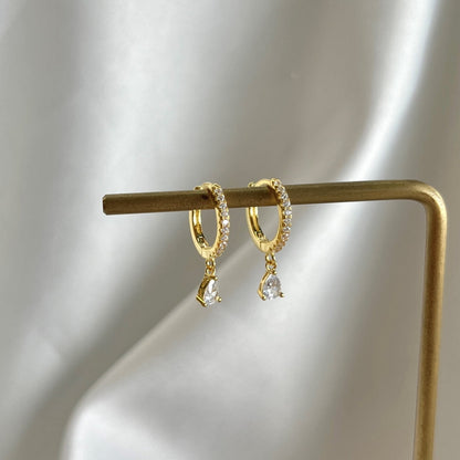 [Solara Jewelry]Luxurious Geometric Drop Earrings