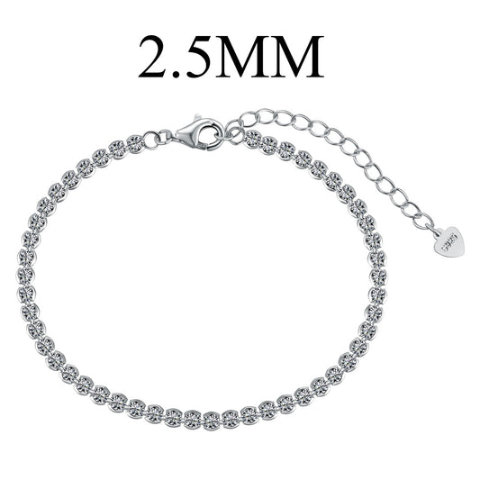[Solara Jewelry]Dazzling Sparkling Round Cut Daily Bracelet