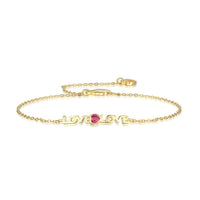 [Solara Jewelry]Romantic Heart Shape Lover Bracelet