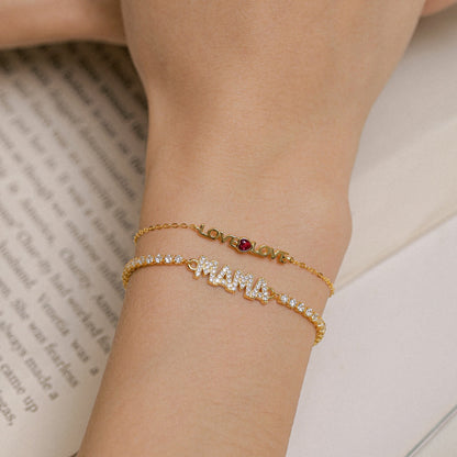 [Solara Jewelry]Romantic Heart Shape Lover Bracelet