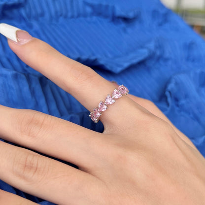 [Solara Jewelry]0.25 Carat Radiant Romance Heart Cut Lover Ring
