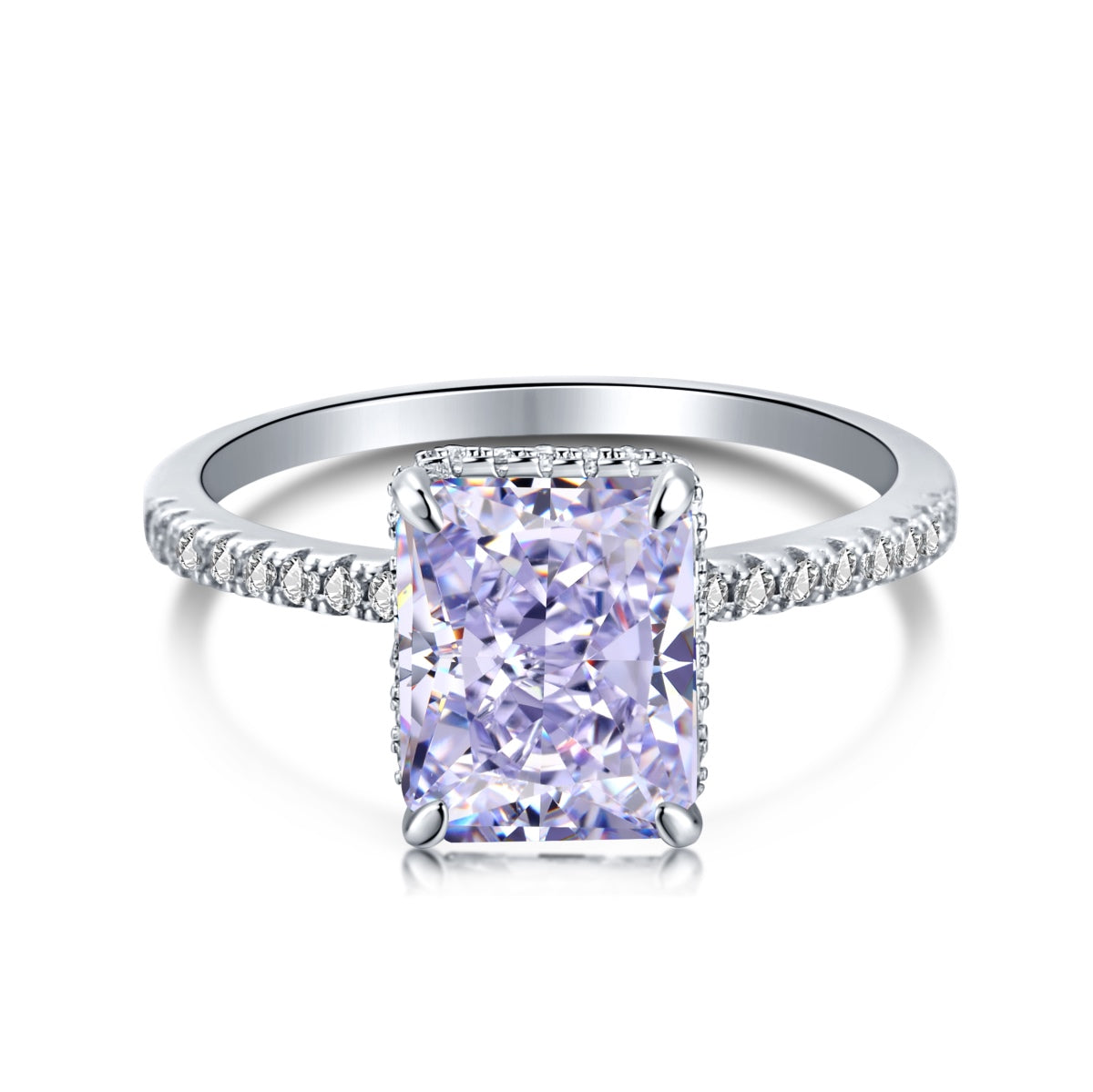 [Solara Jewelry]4.0 Carat Luxurious Engagement Ring
