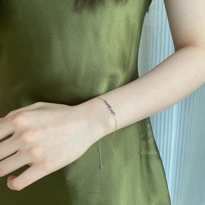 [Solara Jewelry]Romantic Heart Shape Lover Bracelet