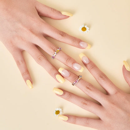 [Solara Jewelry]Energetic Elegant Radiant Cut Party Ring
