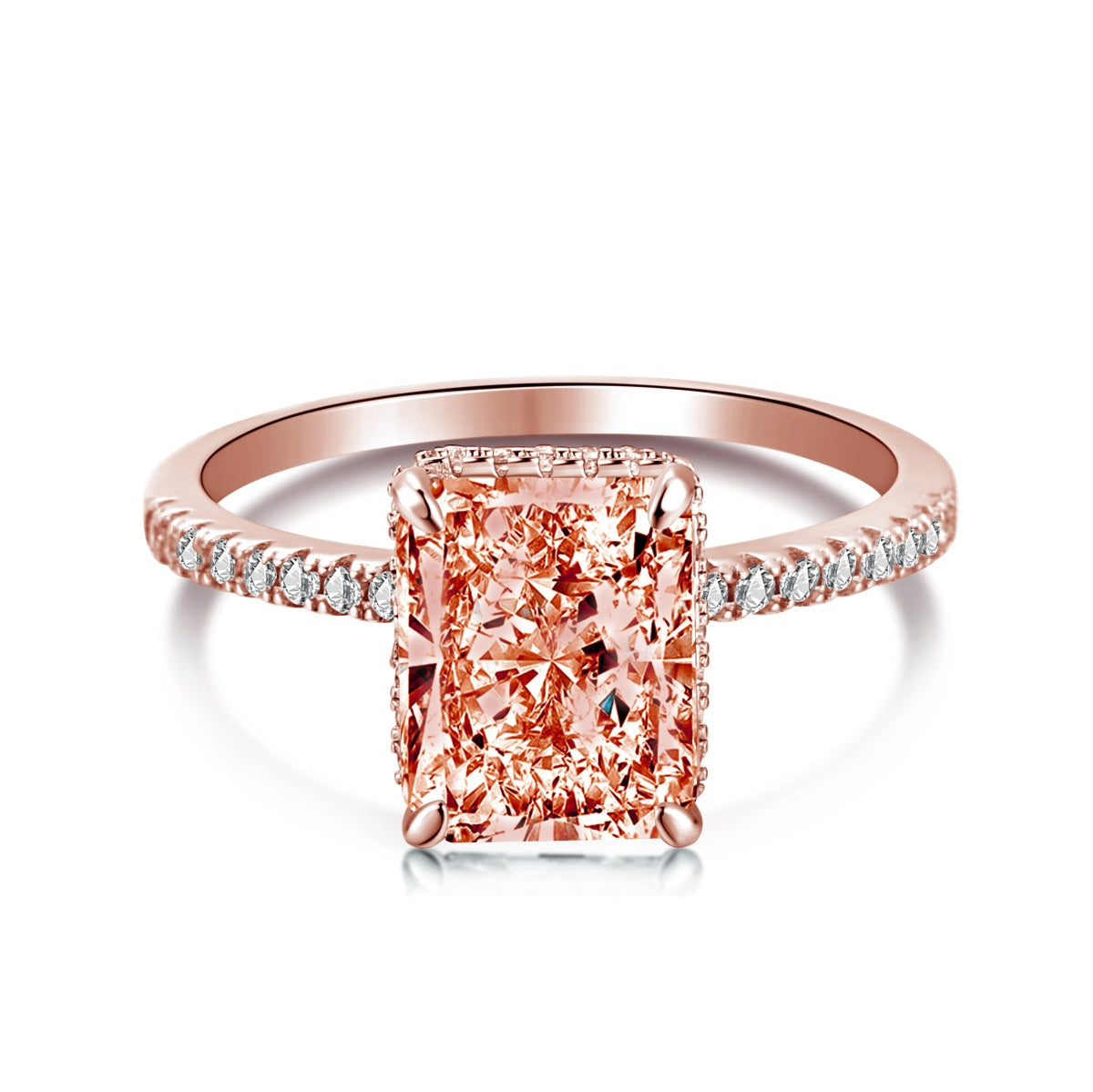 [Solara Jewelry]4.0 Carat Luxurious Engagement Ring